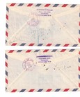 1953 Venezuela Scott C482-90 Set On Registered Airmail Cover To Nyc