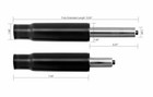 Office Factor Big   Tall Office Chair Gas Lift Cylinder Replacement Universal