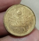 Extremely Rare Error Pakistan 1 Rupee Cooper Brokerage Unc Coin