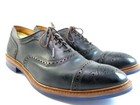 Allen Edmonds  strandmok  Men s Leather Cap-toe Oxfords 15 D Black  414n 