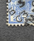 Bahamas Sg 63a 2 1 2d Ultramarine    sloping 2    Variety Used - Cat   120