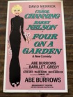 Rare Flop Broadway Window Card Four On Garden - Carol Channing 14x22