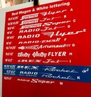 Red Wagon Decal  m  Set For Coaster Wagon White Stickers Free S h 2 Big  1 Small