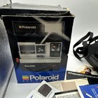 Polaroid Sun 600 Lms Instant Film Camera With Box Tested   Working Vintage