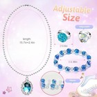 36pcs Princess Play Jewelry Set For Little Girls Ages 4-6  Kids Costume Dress   