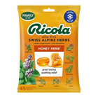 Honey Herb Cough Drops Sore Throat Cough Relief Value Pack 45 Count 3 Pack