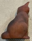 Large Sitting Red Fox Resin Figurine