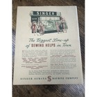 Vtg Ephemera Singer Sewing Machine Make Over Guide Instructions 48 Pages   1943
