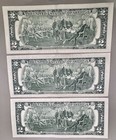3 Series 1995  2 Bills Atlanta F District Federal Reserve Notes Non-consecutive