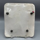 Vintage 1972 Westwood Impco Butterfly Cast Iron Trivet Faux Stained Glass Nos