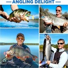 137pcs Fishing Lures Crankbaits Spoon Hooks Weights Bait Lure Bass Trout Salmon