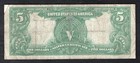 Fr  278 1899  5 Five Dollars    chief    Silver Certificate Currency Note Very Fine