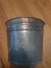 Vintage Reeves Galvanized Steel Handy Pail -usa - 10 Qt -nos -ayrway-1980 s