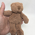 Jellycat Teddy Bear Brown Plush Stuffed Animal Small 5    Rare