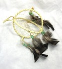 Native American Made 6  Double  3d  Dream Catcher  Dreamcatcher  Coa   dc6d1