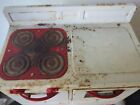 Vintage Empire   226 Little Lady 1950s Metal Child Electric Toy Stove Oven 226
