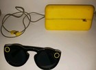 Spectacles - Sunglasses For Snapchat Black   Yellow With Charging Case