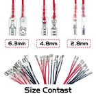 Speaker Wire Connectors 30pcs Spade Terminals With Insulation Set
