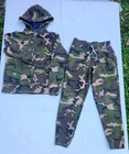 Polo Ralph Lauren Youth Camo Camouflage Fleece Hoodie Sweatsuit Set Med 10 12