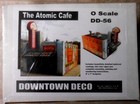 Downtown Deco O Scale Specially Priced 2 Kit Combo Pattersons   Atomic Cafe  