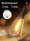 50-200ft Outdoor 2700k Led String Lights Patio Lights  St38 Shatterproof