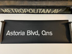 Ny Nyc Subway 1 Line Roll Sign Astoria Boulevard Queens East River Worlds Fair