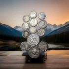 1 Oz Mixed Lot Of 13 Foreign Silver World Coins Silver Coins