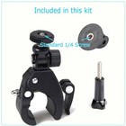 Bicycle Bike Motorcycle Handlebar Mount Holder Clamp For Gopro Hero 5 4 3  3 2 1