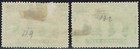 Rhodesia 1910 Kgv Double Head   d 2 Shades Perf 14