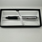Sheaffer Award Crome Ball Point Pen Blk Ink W  Gift Box N2919051