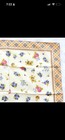 Burberry Vintage Scarf Handkerchief Cotton Women Bag Hair Nova Check Flowers