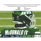 Will Mcdonald Iv Game Worn 10 12 25 Photo Matched     Ny Jets Nfl Jersey V Broncos