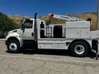International 4300 Mechanic Truck  Auto Ac  6000 Lbs Auto Crane  Licoln Vantage