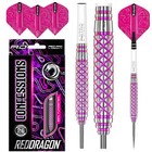 85  Tungsten Steel Tip Darts Set - Nitrotech Shafts   Flights  Balanced Control 