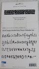 Quickutz  Heidi Swapp Handwriting Classic Alphabet Set  3 Dies  C-alpha-4x8-02