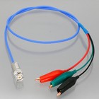 7078-trx 3-slot Triax Male To 43mm Alligator Clip Cable    for Keithley 237-alg