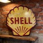 15 x15  Retro Style Metal  shell Oil  Advertising Sign   ships Free 