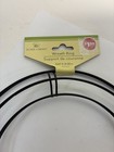 2 Pk 8    Circle Metal Wire Wreath Frame Forms Table Wall Decor New Floral Garden