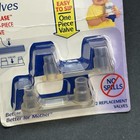 Playtex Spill-proof Replacement Valves For Cup Training 2 Valves Vintage New
