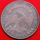1829 Small Letters Capped Bust Half