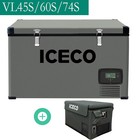 Iceco 45 63 68 Portable Car Fridge Freezer Truck Refrigerator Camping 12v 240v