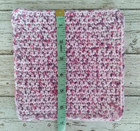 Crochet Handmade Dish Cloths 100  Cotton Set Of 3 Color Fruity Speckle