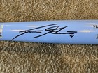 Cincinnati Reds Scooter Gennett Signed Show Game Model Bat Fathers Day Blue