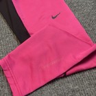 Nike Pro Combat Mens Large Hyperwarm Dri Fit Max Compression Tights Pink black
