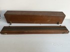 Vintage Ho Scale Model Railroad Train Wood Display Transport Storage Case