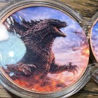 Godzilla Vs Kong  999 Fine Copper Round Set 2 Troy Ounces In Capsule