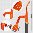 Gutter Cleaning Tool With Threaded  Gutter Cleaner  Mini Rake  Clean Off Gutt   