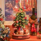 Rolife Christmas Tree Wooden 3d Puzzle Building Kit Diy Music Box Gift For Women