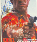 Scarface Signed Movie Poster 11x17 With Coa - Authentic Memorabilia