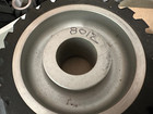 Serrated Rubber Contact Wheel - 152mm  6   D  43mm W  1-1 2  Bore  - Lot Of 3